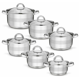 TADAR Zestaw garnków Roger (12 elementów)