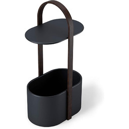 Umbra Bellwood stolik pomocniczy z półką i kanałem