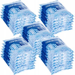 WKŁAD ŻELOWY KOMPRES OKŁAD CHŁODZĄCY MROŻĄCY WIELOKROTNEGO UŻYTKU