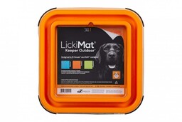 LickiMat Outdoor Keeper Pomarańczowa