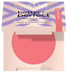 EVELINE Róż prasowany Better Than Perfect Velvet Blush