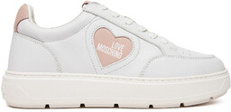 Sneakersy LOVE MOSCHINO JA15154G1MIA110B Biały