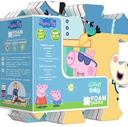 Trefl, puzzlopianka układanka Peppa Pig Summer