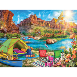 Canyon Camping 1500 PC Puzzle
