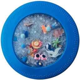 Gumowy dysk z figurkami