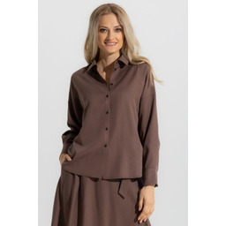 BLUZKA PRIMA - BRĄZOWY