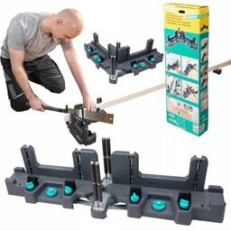 Wolfcraft Regulowana skrzynka uciosowa do listew 120mm 12cm