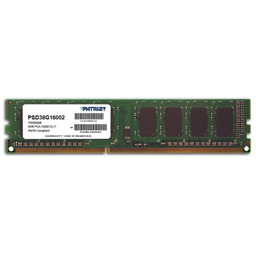 Patriot Memory Pamięć Signature PSD38G16002 (DDR3 DIMM; 1