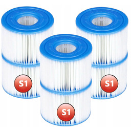 6 x Filtr Do Pompy Spa Jacuzzi Filtry