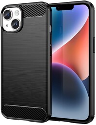Carbon Case etui iPhone 14 Plus elastyczny żelowy