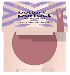 EVELINE Róż prasowany Better Than Perfect Velvet Blush