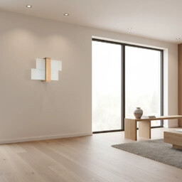 Kinkiet FENIKS 1 naturalne drewno SL.0077 - Sollux