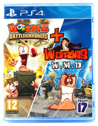 Zestaw Worms Battlegrounds + Worms W.M.D Pl/Eng, PS4