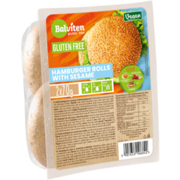 BUŁKI DO HAMBURGERÓW Z SEZAMEM BEZGLUTENOWE (2 szt.)