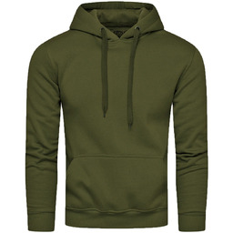 Bluza męska z kapturem khaki Recea