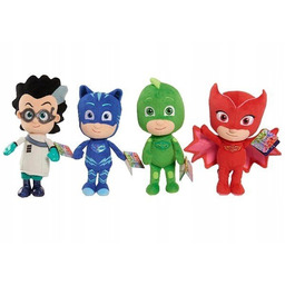 Zestaw 4 Pluszaków Pjmasks Pidżamersi Mix Z Bajki