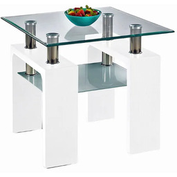 Edinos Lakierowana Ława Biały Połysk Z8-D61