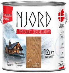 Impregnat ekstremalny sosna nordycka 2,5 l Njord