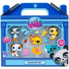 Littlest Pet Shop Zestaw Plaża z 5 Zwierzątkami