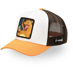 Czapka z daszkiem Capslab Pokemon Charizard biało/pomarańczowa uniwersalny