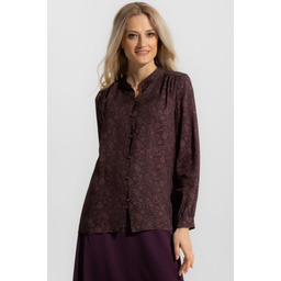 BLUZKA MARONE - BRĄZOWY