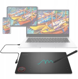 Tablet graficzny Bosto T608 Pióro 8192 5080 Lpi