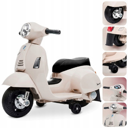 Jeździk Skuter na akumulator Scooter Vespa Motor