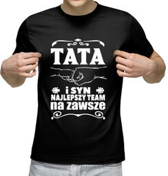 Koszulka męska - TATA I SYN - Prezent