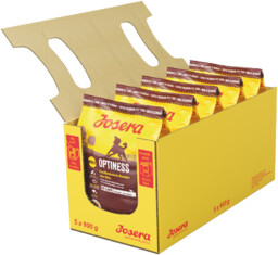 JOSERA Optiness 5x900g + Denties 180g & Meatlovers