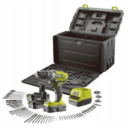 Ryobi R18DD3-220X Zestaw Wkrętarka 18V 2x akumulator ładowarka
