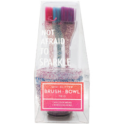 Colortrak Colours Multicolor, zestaw trzech pędzelków oraz miseczek