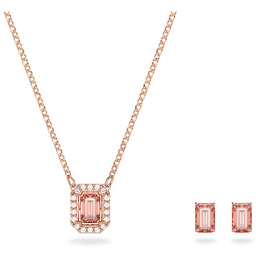 Zestaw Swarovski Millenia set, Octagon cut Swarovski Zirconia,