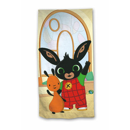 Jerry Fabrics Ręcznik plażowy 70x140 Królik Bing Hoppit
