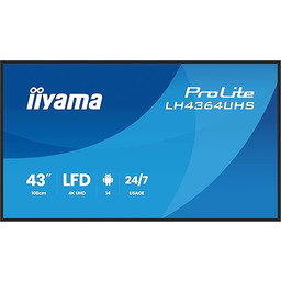 iiyama Prolite LH4364UHS-B1AG 108 cm 43" Digital Signage