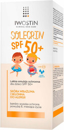 Iwositn Solecrin SPF50+ - lekka emulsja ochronna
