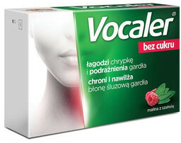 Vocaler bez cukru x12 pastylek do ssania
