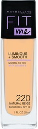 Maybelline New York Fit Me! Luminous&Smooth, podkład 220