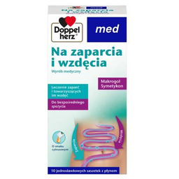 Doppelherz Med Na zaparcia i wzdęcia, 10 sasz.