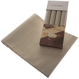 Podkładki SES4004 Beige 30 x 45 cm, zestaw