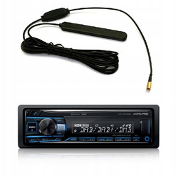 Alpine UTE-204DAB Radio samochodowe Bluetooth VarioColor MP3 antena