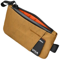Portfel saszetka Alpaka Zip Cardholder brązowy