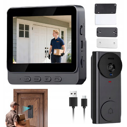 Bezprzewodowy Wideodomofon Dwukierunkowy Domofon Z Widzenia Nocna Wizja