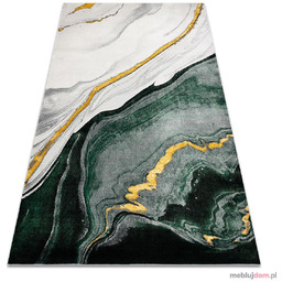 Dywan EMERALD ekskluzywny 1017 glamour, stylowy marmur butelkowa