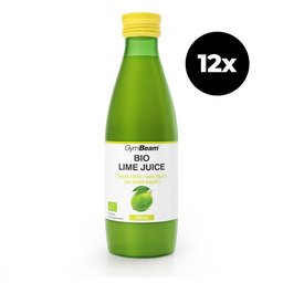 GymBeam BIO Sok z limonki 12 x 250