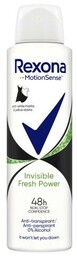 Rexona MotionSense Invisible Fresh Power 48H antyperspirant 150