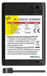 Pilot HB SENSOR_H do zabudowy w pojeździe