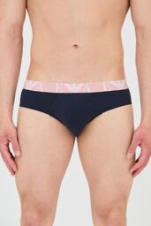 EMPORIO ARMANI Slipy granatowe 3-pack