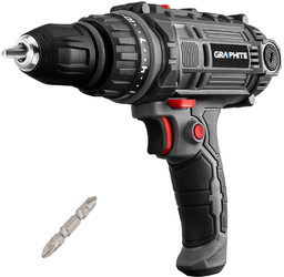 Wiertarko-wkrętarka sieciowa 300W, uchwyt samozaciskowy 10 mm, walizka