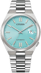 ZEGAREK MĘSKI CITIZEN Tsuyosa Turquoise Blue NJ0151-88M -