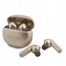 Słuchawki Bluetooth Tws Guess ze stacją dokującą Złote
